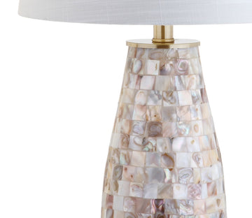 Jocelyn 28" Seashell LED Table Lamp - JONATHAN Y